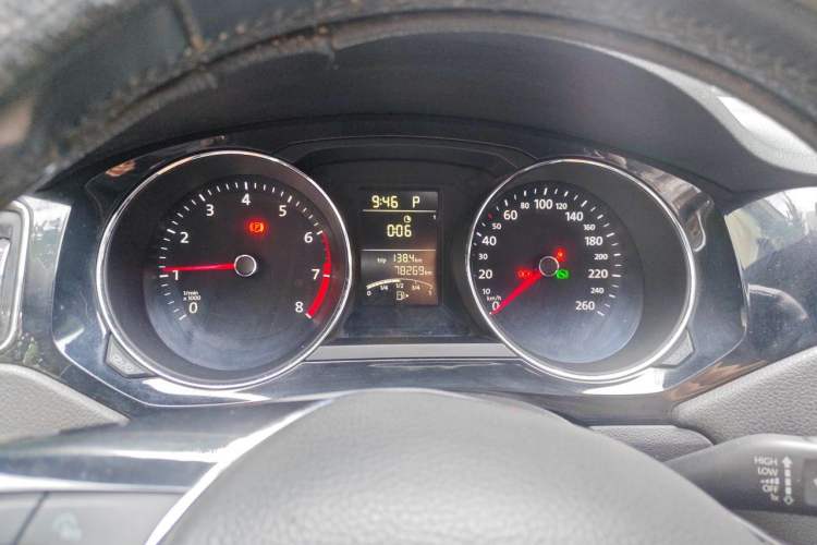 Used Volkswagen Sagitar 2018 1.6L Automatic Comfort Model Instrument Cluster