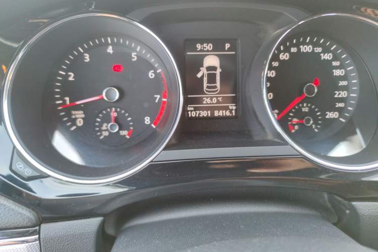 Used Volkswagen Sagitar 2018 280TSI DSG Ignite Edition Odometer Close Up