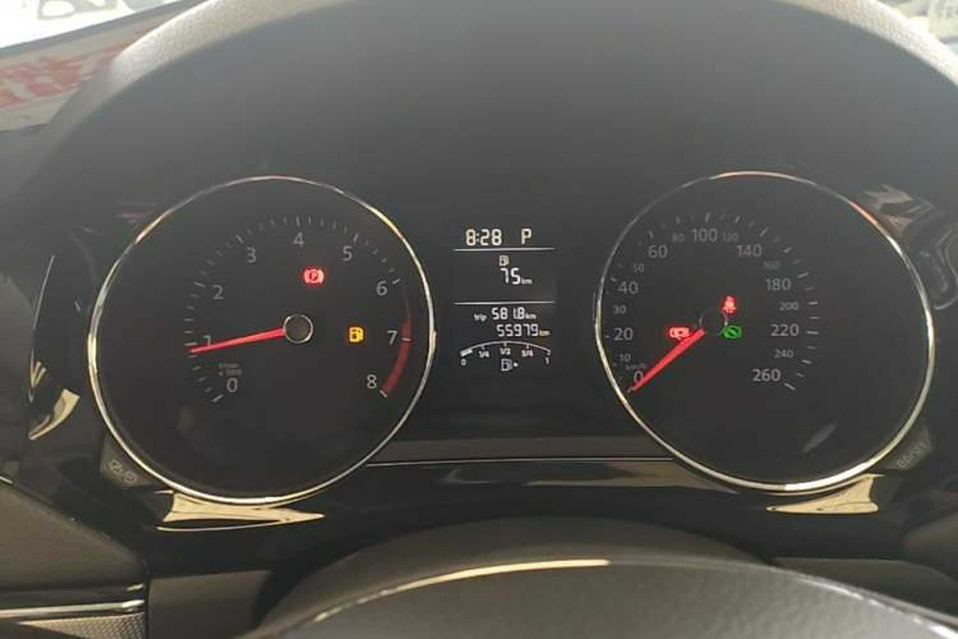 Used Volkswagen Sagitar 2018 1.6L Automatic Comfort Model Instrument Cluster