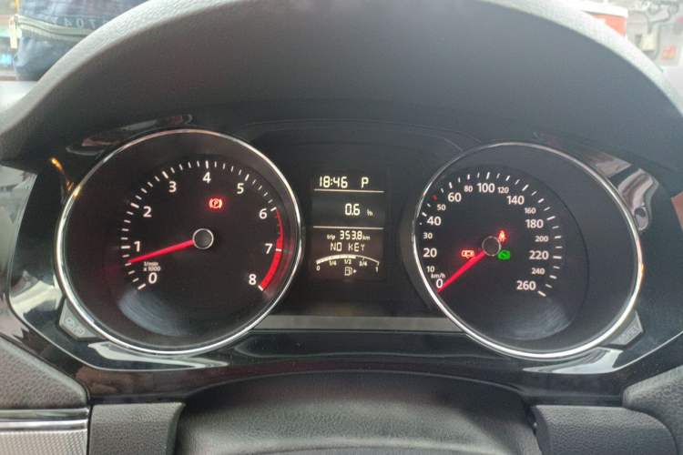 Used Volkswagen Sagitar 2018 1.6L Automatic Comfort Model Instrument Cluster