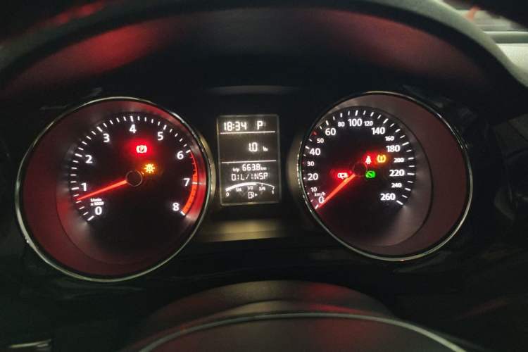 Used Volkswagen Sagitar 2018 1.6L Automatic Comfort Model Instrument Cluster