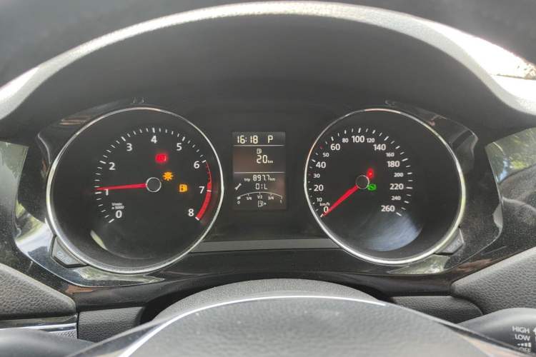 Used Volkswagen Sagitar 2018 1.6L Automatic Comfort Model Instrument Cluster