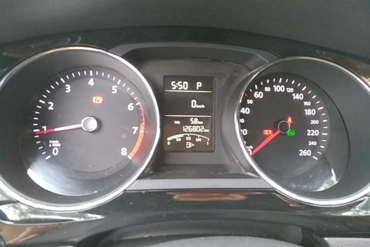 Used Volkswagen Sagitar 2018 1.6L Automatic Comfort Model Instrument Cluster