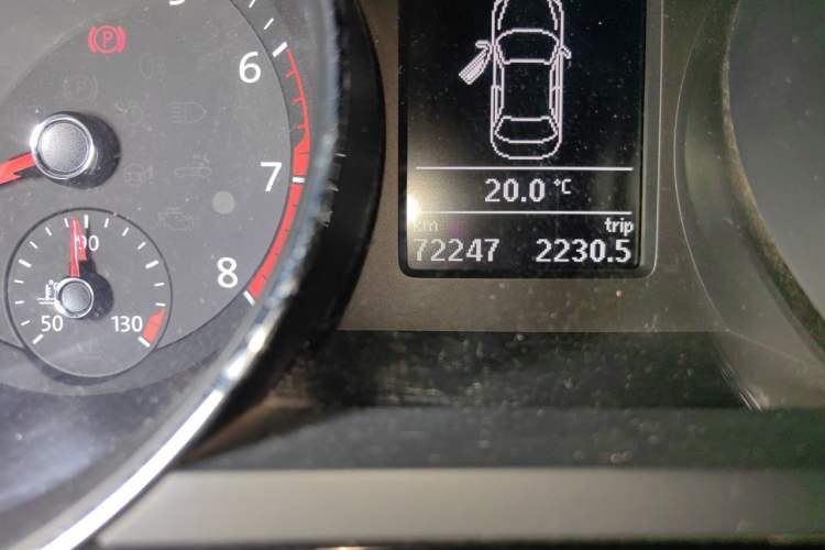 Used Volkswagen Sagitar 2018 280TSI DSG Ignite Edition Odometer Close Up