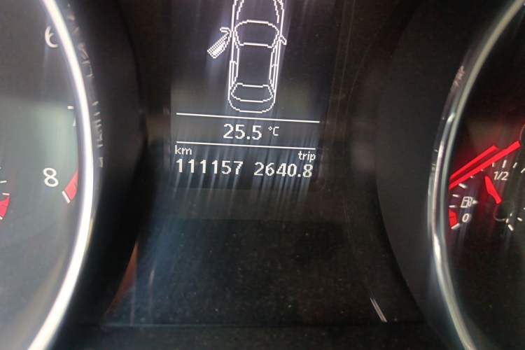 Used Volkswagen Sagitar 2018 280TSI DSG Ignite Edition Odometer Close Up