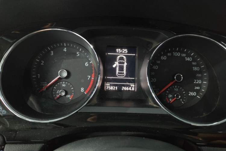 Used Volkswagen Sagitar 2018 280TSI DSG Ignite Edition Odometer Close Up