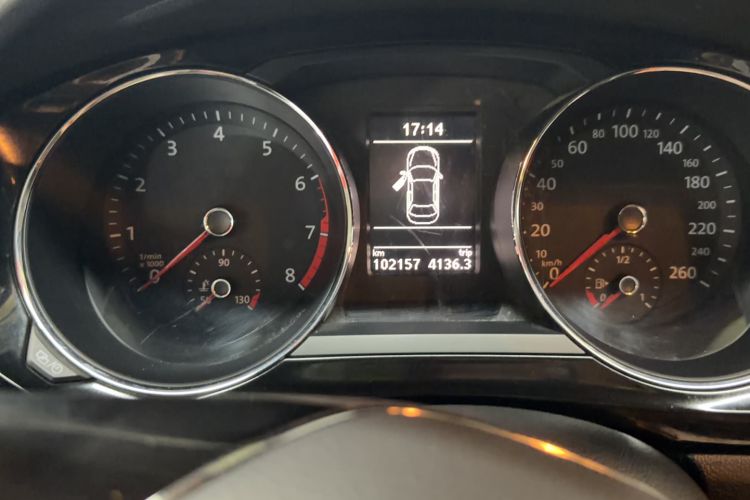 Used Volkswagen Sagitar 2018 280TSI DSG Ignite Edition Odometer Close Up