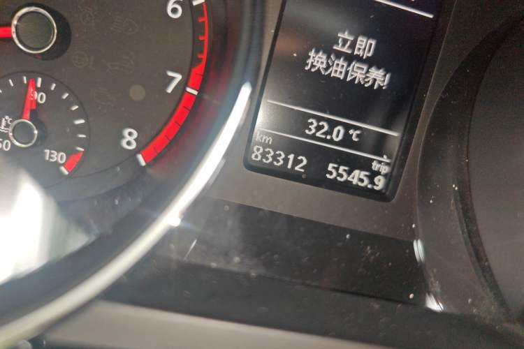 Used Volkswagen Sagitar 2018 280TSI DSG Ignite Edition Odometer Close Up
