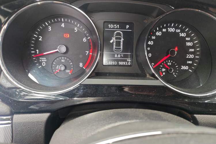 Used Volkswagen Sagitar 2018 280TSI DSG Ignite Edition Odometer Close Up