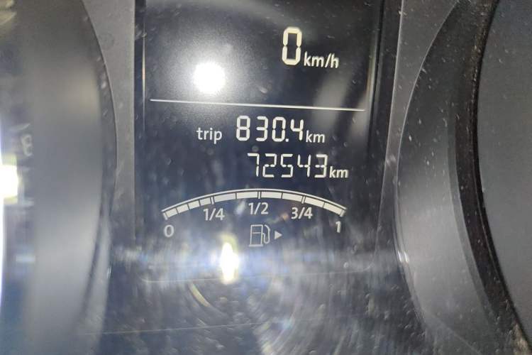 Used Volkswagen Sagitar 2018 1.6L Automatic Comfort Model Odometer Close Up
