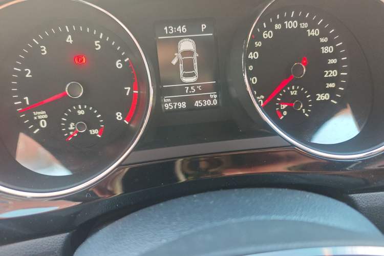 Used Volkswagen Sagitar 2018 280TSI DSG Ignite Edition Odometer Close Up