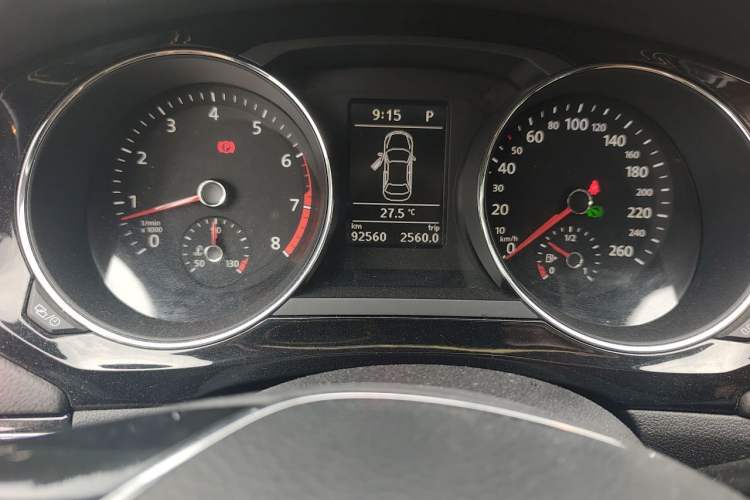 Used Volkswagen Sagitar 2018 280TSI DSG Ignite Edition Odometer Close Up