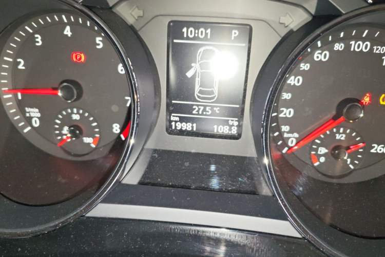 Used Volkswagen Sagitar 2018 280TSI DSG Ignite Edition Odometer Close Up