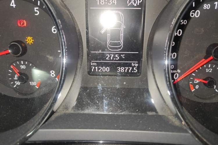 Used Volkswagen Sagitar 2018 280TSI DSG Ignite Edition Odometer Close Up