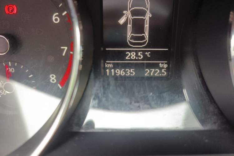 Used Volkswagen Sagitar 2018 280TSI DSG Ignite Edition Odometer Close Up