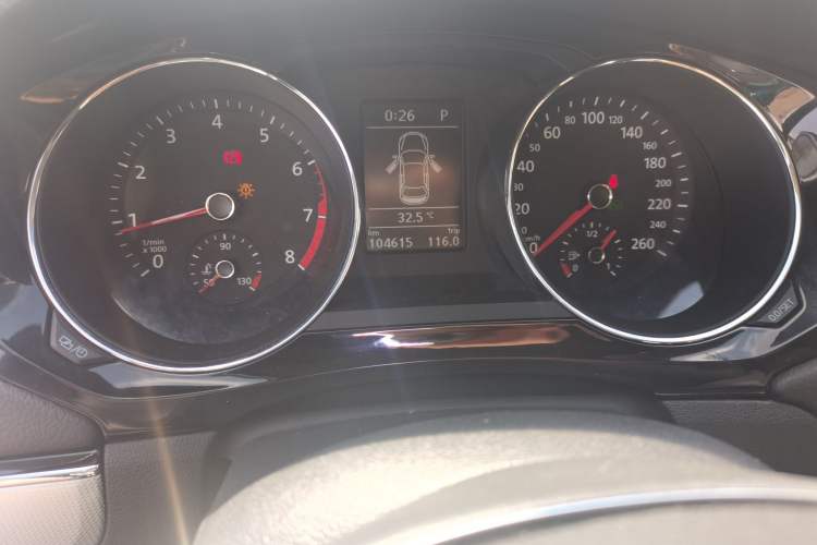 Used Volkswagen Sagitar 2018 280TSI DSG Ignite Edition Odometer Close Up
