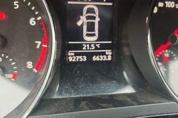 Used Volkswagen Sagitar 2018 280TSI DSG Ignite Edition Odometer Close Up