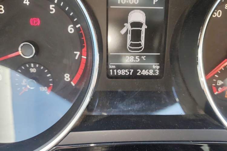 Used Volkswagen Sagitar 2018 280TSI DSG Ignite Edition Odometer Close Up