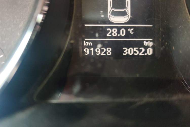 Used Volkswagen Sagitar 2018 280TSI DSG Ignite Edition Odometer Close Up