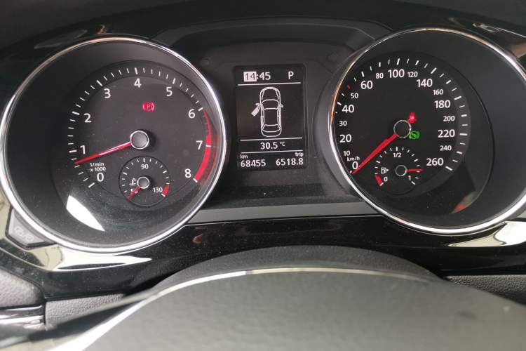 Used Volkswagen Sagitar 2018 280TSI DSG Ignite Edition Odometer Close Up