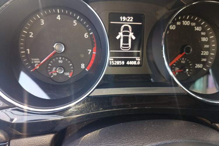 Used Volkswagen Sagitar 2018 280TSI DSG Ignite Edition Odometer Close Up