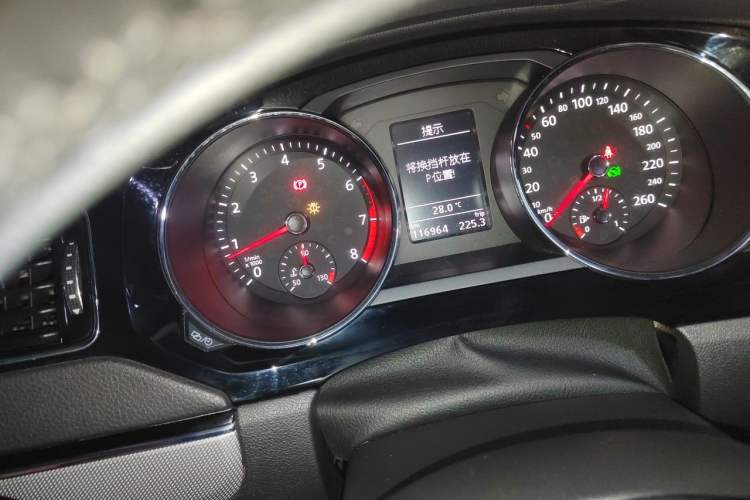 Used Volkswagen Sagitar 2018 280TSI DSG Ignite Edition Odometer Close Up