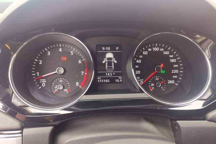 Used Volkswagen Sagitar 2018 280TSI DSG Ignite Edition Odometer Close Up