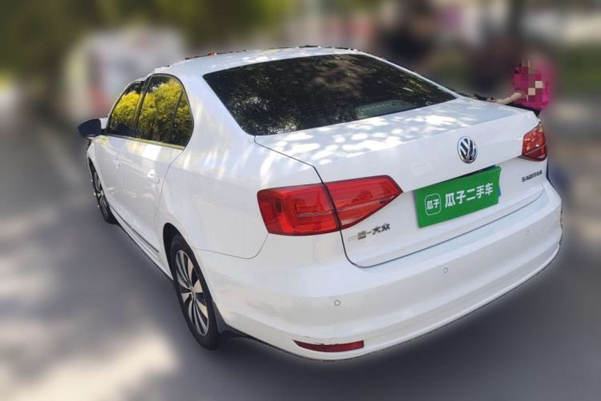 Used Volkswagen Sagitar 2018 1.6L Automatic Comfort Model Rear Left 45 Deg