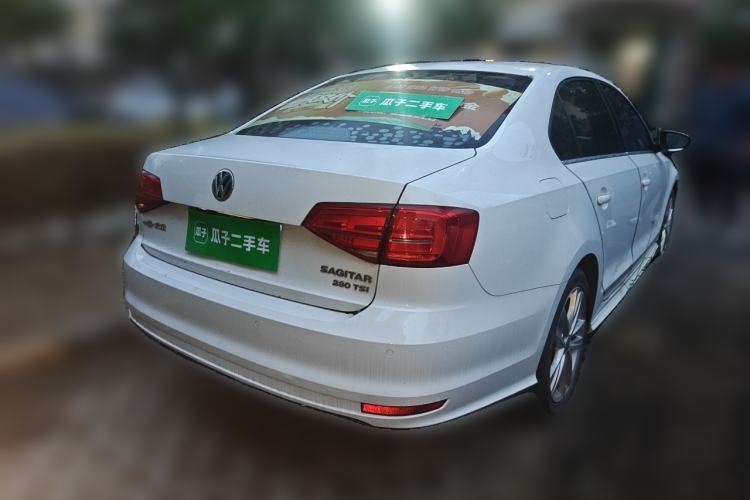 Used Volkswagen Sagitar 2018 280TSI DSG Comfort Model Rear Right 45 Deg