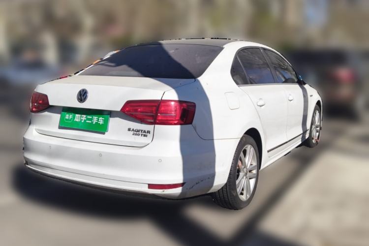 Used Volkswagen Sagitar 2018 280TSI DSG Luxury Model Rear Right 45 Deg