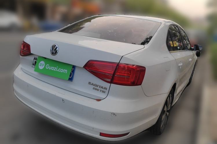Used Volkswagen Sagitar 2018 280TSI DSG Comfort Model Rear Right 45 Deg