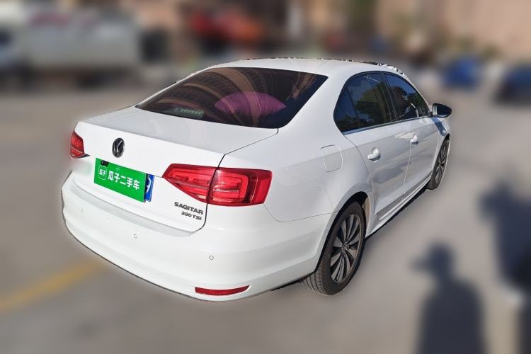 Used Volkswagen Sagitar 2018 280TSI DSG Comfort Model Rear Right 45 Deg