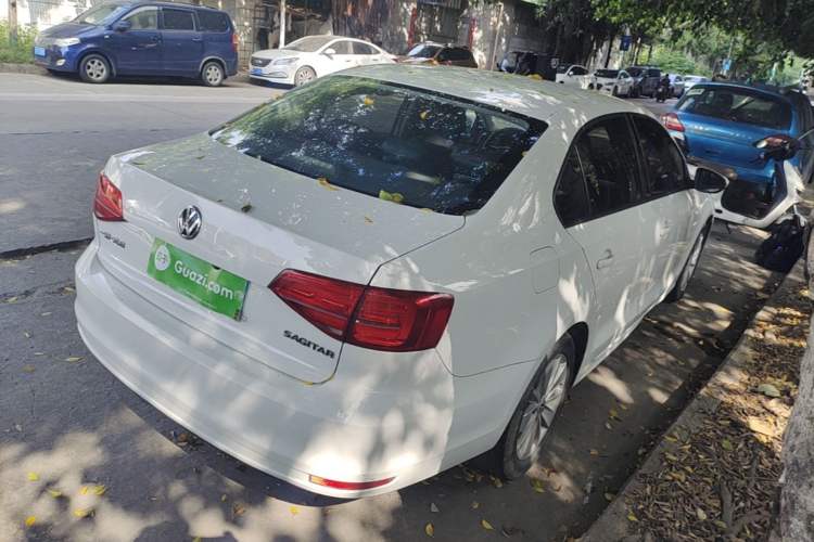 Used Volkswagen Sagitar 2018 1.6L Automatic Fashion Model Rear Right 45 Deg