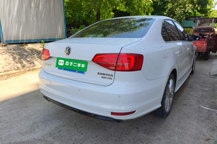 Used Volkswagen Sagitar 2018 280TSI DSG Ignite Edition Rear Right 45 Deg