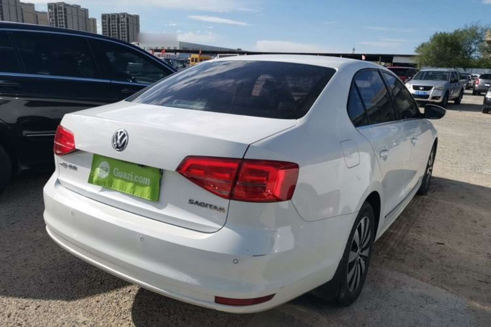 Used Volkswagen Sagitar 2018 1.6L Automatic Comfort Model Rear Right 45 Deg