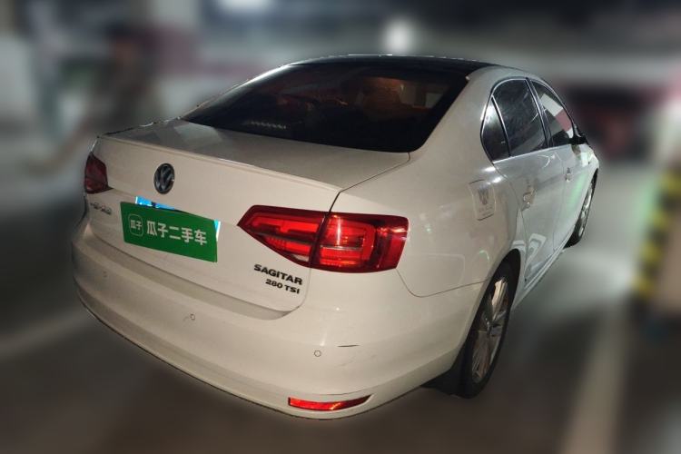 Used Volkswagen Sagitar 2018 280TSI DSG Luxury Model Rear Right 45 Deg