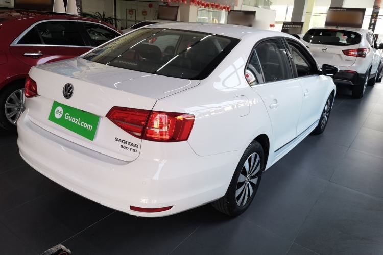 Used Volkswagen Sagitar 2018 280TSI DSG Comfort Model Rear Right 45 Deg
