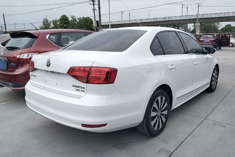 Used Volkswagen Sagitar 2018 280TSI DSG Comfort Model Rear Right 45 Deg