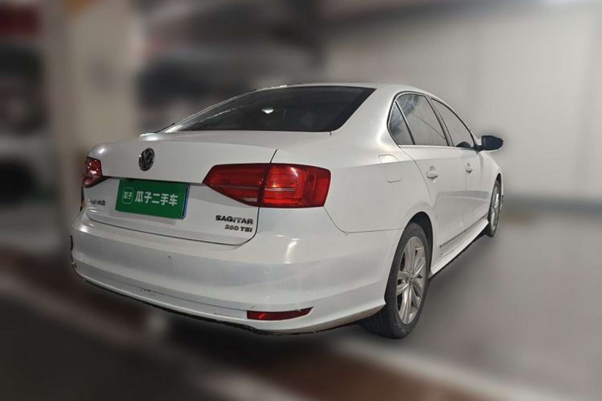 Used Volkswagen Sagitar 2018 280TSI DSG Ignite Edition Rear Right 45 Deg