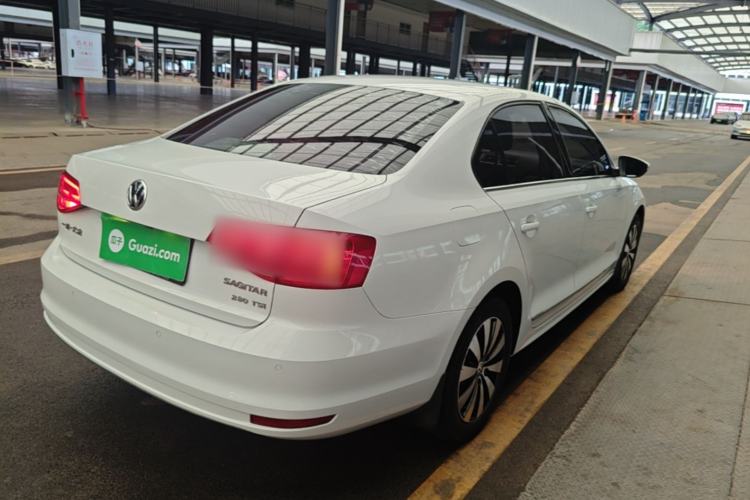 Used Volkswagen Sagitar 2018 280TSI DSG Comfort Model Rear Right 45 Deg