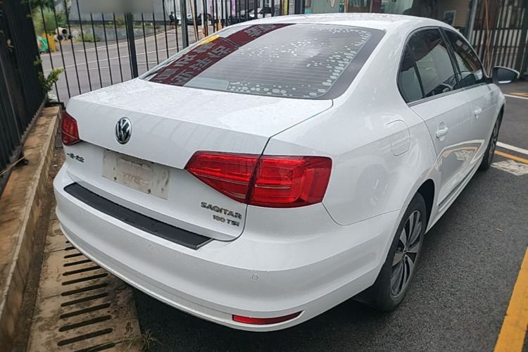 Used Volkswagen Sagitar 2018 180TSI DSG Prestige Edition Rear Right 45 Deg