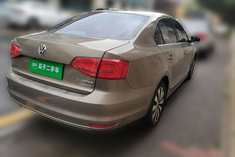 Used Volkswagen Sagitar 2018 280TSI DSG Comfort Model Rear Right 45 Deg