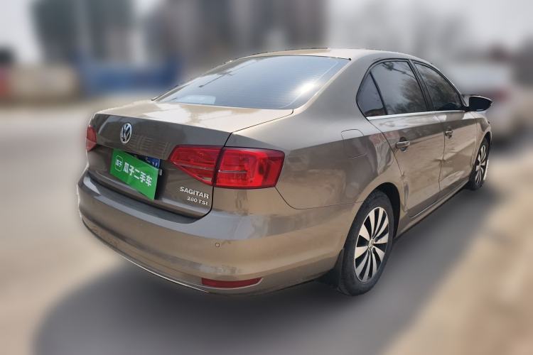 Used Volkswagen Sagitar 2018 280TSI DSG Comfort Model Rear Right 45 Deg