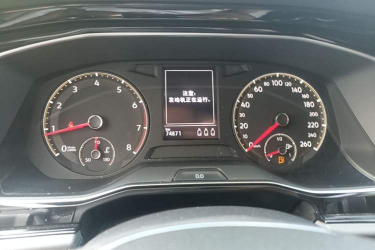 Used Volkswagen Sagitar 2019 280TSI DSG Luxury Version China VI Standard Instrument Cluster