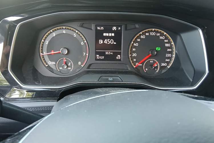 Used Volkswagen Sagitar 2019 280TSI DSG Comfort Version China VI Standard Odometer Close Up