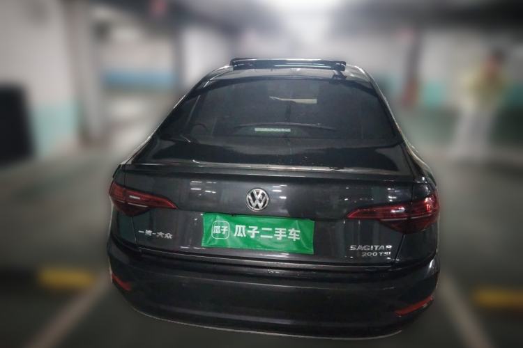 Used Volkswagen Sagitar 2019 200TSI DSG Comfort Version China VI Standard Rear