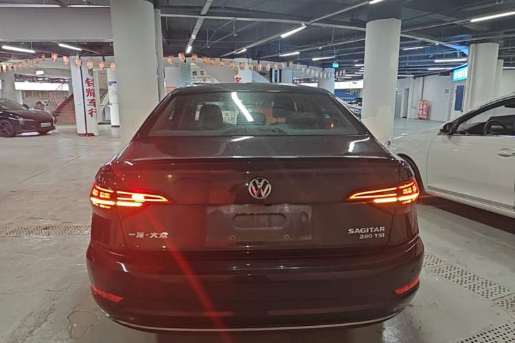 Used Volkswagen Sagitar 2019 280TSI DSG Comfort Version China VI Standard Rear