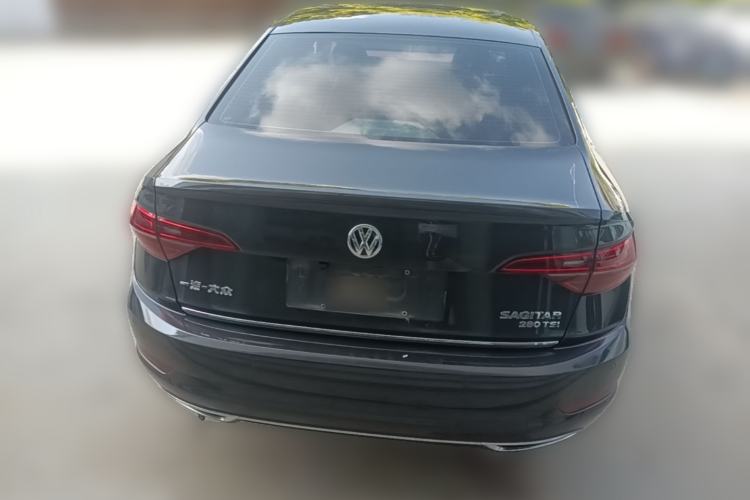 Used Volkswagen Sagitar 2019 280TSI DSG Luxury Version China VI Standard Rear