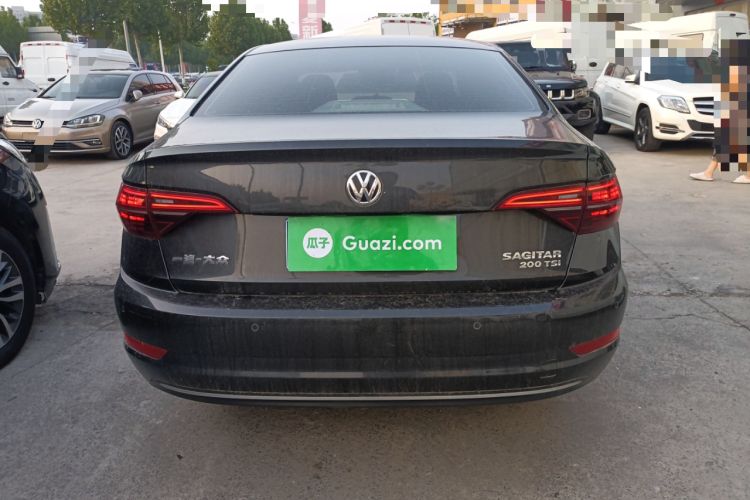 Used Volkswagen Sagitar 2019 200TSI DSG Comfort Version China VI Standard Rear