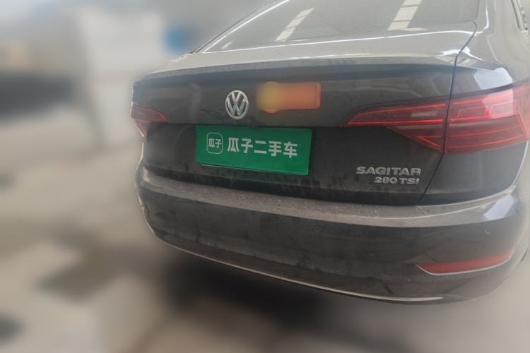 Used Volkswagen Sagitar 2019 280TSI DSG Comfort Version China VI Standard Rear